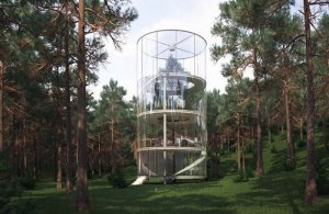 Смелый проект стеклянного дома от казахского архитектора