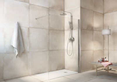 Roca и Laufen показали новые модели сантехники и мебели для ванных комнат на выставке Mosbuild 2017.